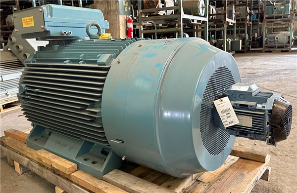 UNUSED ABB 500 HP, 3 PH, 60 CY, 460 Volt, 1192 RPM